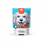 Wanpy Chicken Sausages vi&scaron;tienos de&scaron;relės &scaron;unims 5x100 g