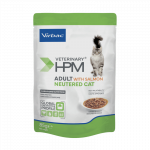 Vibrac HPM Veterinarinis &scaron;lapias ėdalas sterilizuotoms suaugusioms katėms su la&scaron;i&scaron;a 12x85g