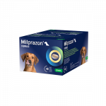 Milprazon Chewable tabletės nuo kirminų &scaron;unims nuo 5 kg 1 tabl