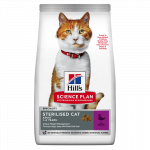 Hill's SP Feline sausas maistas sterilizuotoms suaugusioms katėms su antiena 10 kg
