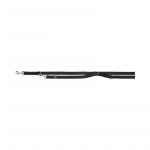 TRIXIE Premium pritaikomas dvisluoksnis pavadys XS 2m/10mm juodas
