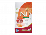 N&D Pumpkin sausas maistas &scaron;uniukams nujunkymo metu iki 2 mėn amžiaus su vi&scaron;tiena moliūgais ir granatais 800 g