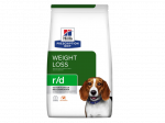 Hill's PRESCRIPTION DIET r/d sausas maistas &scaron;unims Svorio reguliavimui 4 kg