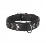 TRIXIE Active odinis antkaklis su metaline apdaila XL 65-75cm/40mm juodas