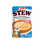 Ciao tro&scaron;kinys su vi&scaron;tiena ir &scaron;ukutėmis skanėstas katėms 12x40 g
