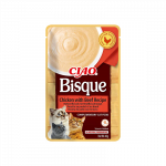 Ciao Bisque tir&scaron;ta sriuba su vi&scaron;tiena ir jautienos skanėstas katėms 12x40 g