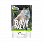 Raw Paleo adult cat - Game pouch konservai katėms 12x100g