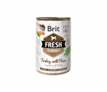 Brit Fresh konservai &scaron;unims Turkey&Peas 6x400g