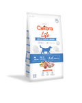 CALIBRA Dog Life Adult Medium Breed Chicken sausas maistas suaugusiems vidutinių veislių &scaron;unims su vi&scaron;tiena 2.5 kg
