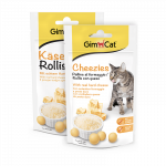 GimCat Cheezies skanėstai katėms su sūriu 2x50 g