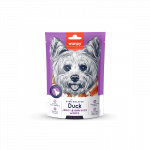 Wanpy Duck Jerky vytintos antienos su oda skanėstai &scaron;unims 5x100 g