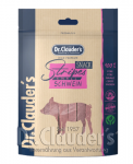 DR. CLAUDER'S vytintos kiaulienos skanėstas juostelėmis &scaron;unims ir katėms 80g