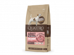 Quattro sausas maistas mažų veislių suaugusiems &scaron;unims su la&scaron;i&scaron;a 1.5 kg