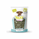 Truly Toothbrush skanėstai &scaron;unims su jautiena 5x90 g
