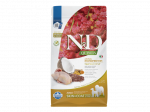N&D Quinoa Skin & Coat yra dietinis visavertis pa&scaron;aras suaugusiems &scaron;unims sudedamųjų dalių ir maistinių medžiagų netoleravimui mažinti 2.5 kg