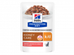 Hill&rsquo;s Prescription Diet k/d konservai katėms Inkstų priežiūrai su la&scaron;i&scaron;a 12x85g