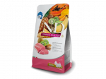 N&D Tropical Selection Visavertis pa&scaron;aras skirtas mažų veislių suaugusiems &scaron;unims su kiauliena avižomis ir tropiniais vaisiais 1.5 kg