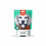 Wanpy Soft Lamb Jerky Slices ėrienos juostelės skanėstai &scaron;unims 5x100 g