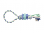 Gimdog Cotton Dent Plus Rope W/Tpr 30 cm žaislas &scaron;uniui