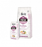 Brit Fresh sausas maistas &scaron;uniukams su vi&scaron;tiena ir bulvėmis 12 kg