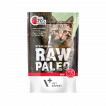 Raw Paleo Sterilized Cat gulia&scaron;as sterilizuotom katėms su jautiena 12x100g
