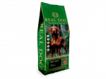 Real Dog SP Pa&scaron;aras suaugusiems didelių veislių &scaron;unims, su ėriena, ryžiais ir tapijoka 12 kg