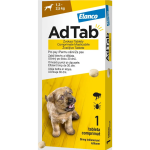 ADTab 56mg kramtomosios tabletės &scaron;unims nuo blusų ir erkių 1.3-2.5kg
