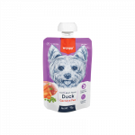 Wanpy pasta &scaron;unims su antiena morkomis ir žirneliais 5x90 g