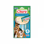 Churu kreminis skanėstas su vi&scaron;tiena ir sūriu &scaron;unims 12x56g