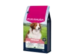 Eukanuba Life Care Senior sausas maistas mažų ir vidutinių veislių senyviems &scaron;unims su ėriena ir ryžiais S/M 12 kg