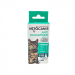 Vetocanis la&scaron;iukai nuo erkių katėms nuo 9 mėn 2 pipetės