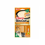 Churu Skin & Coat kreminis skanėstas su vi&scaron;tiena katėms 12x56g