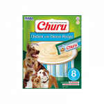 Churu kreminis skanėstas su vi&scaron;tiena ir sūriu &scaron;unims 5x160g