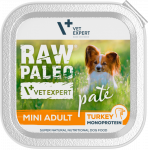 Raw Paleo pa&scaron;tetas mažų veislių suaugusiems &scaron;unims su kalakutiena 24x150g