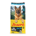Josera High Protein Adult Sea Fish sausas pa&scaron;aras &scaron;unims su žuvim 12.5 kg