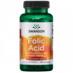 Swanson FOLIO RŪG&Scaron;TIS (FOLIATAI) 800 MCG &ndash; 250 kapsulių