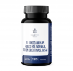 Gamtos namai gliukozaminas, kolagenas, chondroitinas, MSM N120