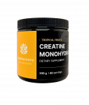 VitalHarmony Kreatino monohidratas 200g tropinių vaisių skonio
