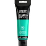 &bdquo;Liquitex&ldquo; akriliniai dažai, metalizuoti, turkio žali, idealiai tinka drobei, medžiui ir popieriui, 118 ml