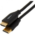 &bdquo;Amazon Basics&ldquo; &bdquo;DisplayPort&ldquo; į HDMI ekrano kabelis, 0,9 m