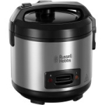 Russell Hobbs ryžių viryklė ir garintuvas, nerūdijantis plienas/juodas. Talpa 1,2 litro. (B GRADE)
