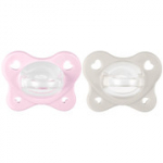 Chicco Dual Soft čiulptukas 2&ndash;6 mėn., 2 vnt.