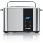 Arendo 2 riekelių nerūdijančio plieno skrudintuvas su 850 W jutikliniu ekranu