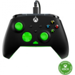 Turtle Beach Rematch Core juodos ir žalios spalvos laidinis žaidimų valdiklis, skirtas Xbox Series X arba S, Xbox One ir Windows kompiuteriams