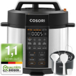 Slėginė viryklė COSORI, 9 viename, 5,7 l daugiafunkcinė viryklė su 14 funkcijų &lrm;1100 W