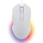 The G-Lab Kult Helium Laidinė USB Žaidimų Pelė, Balta