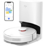 Dreame D10 Plus robotas dulkių siurblys su &scaron;lapio valymo funkcija, 4000 Pa siurbimas, 170 minučių baterija, WiFi/programėlė/Alexa