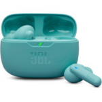 JBL Wave Beam 2 belaidės Bluetooth ausinės, triuk&scaron;mo slopinimas, daugiata&scaron;kis ry&scaron;ys, mėlynos