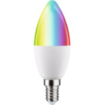 &bdquo;Paulmann Standard LED&ldquo; i&scaron;maniųjų namų lemputė 230 V, &bdquo;ZigBee&ldquo;, E14, 470 lm, 5 W, RGBW+, pritemdoma, matinė