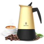 Itali&scaron;kas kavos aparatas Cecotec Piccolina 400, smėlio spalvos, 200 ml
